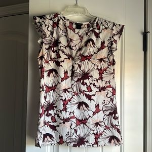 Ann Taylor Factory Floral Blouse